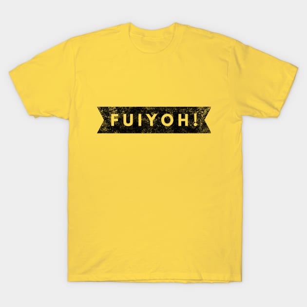 FUIYOH (blk) T-Shirt by Six Gatsby